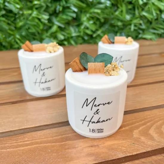 Kokulu Mum Hediyelik | Süslemeli